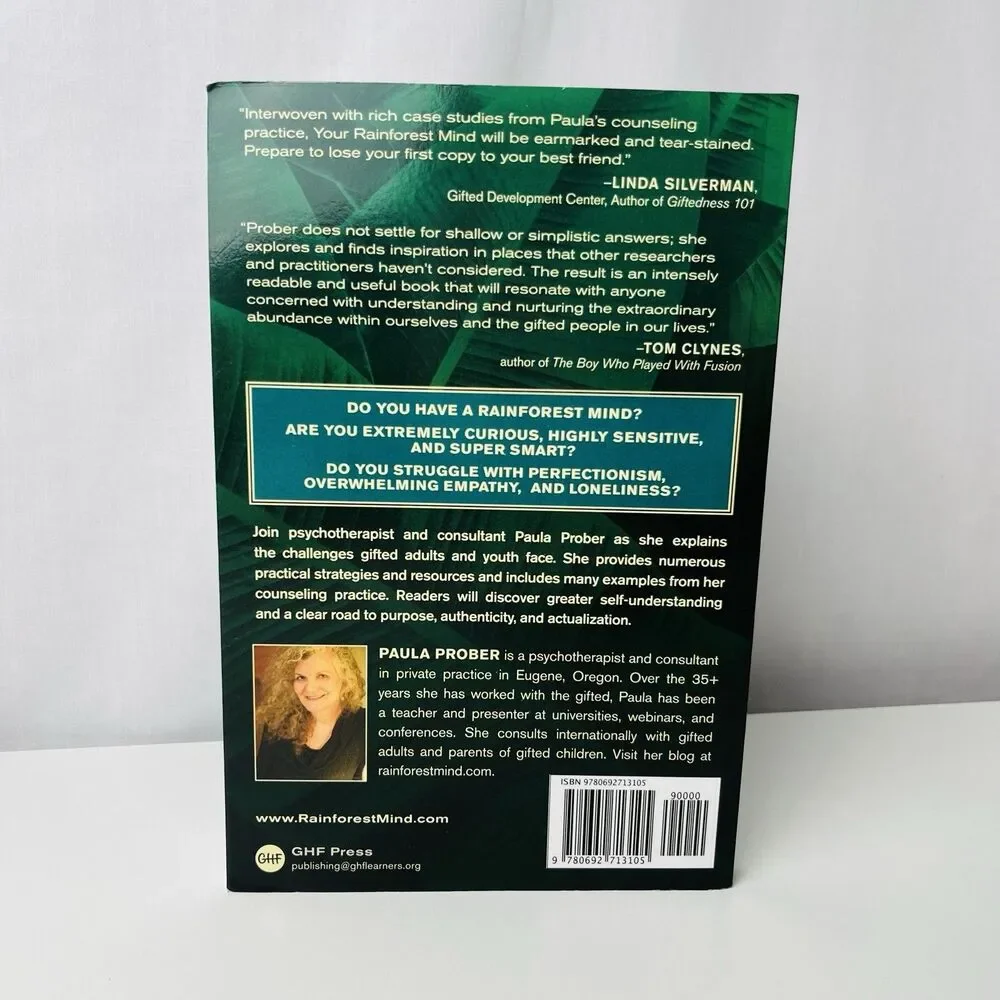 Your Rainforest Mind: A Guide to the Well-Being of Gifted Adults and Youth PB